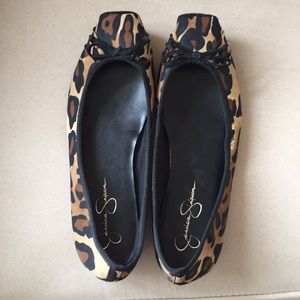 Leopard print flats - cute!